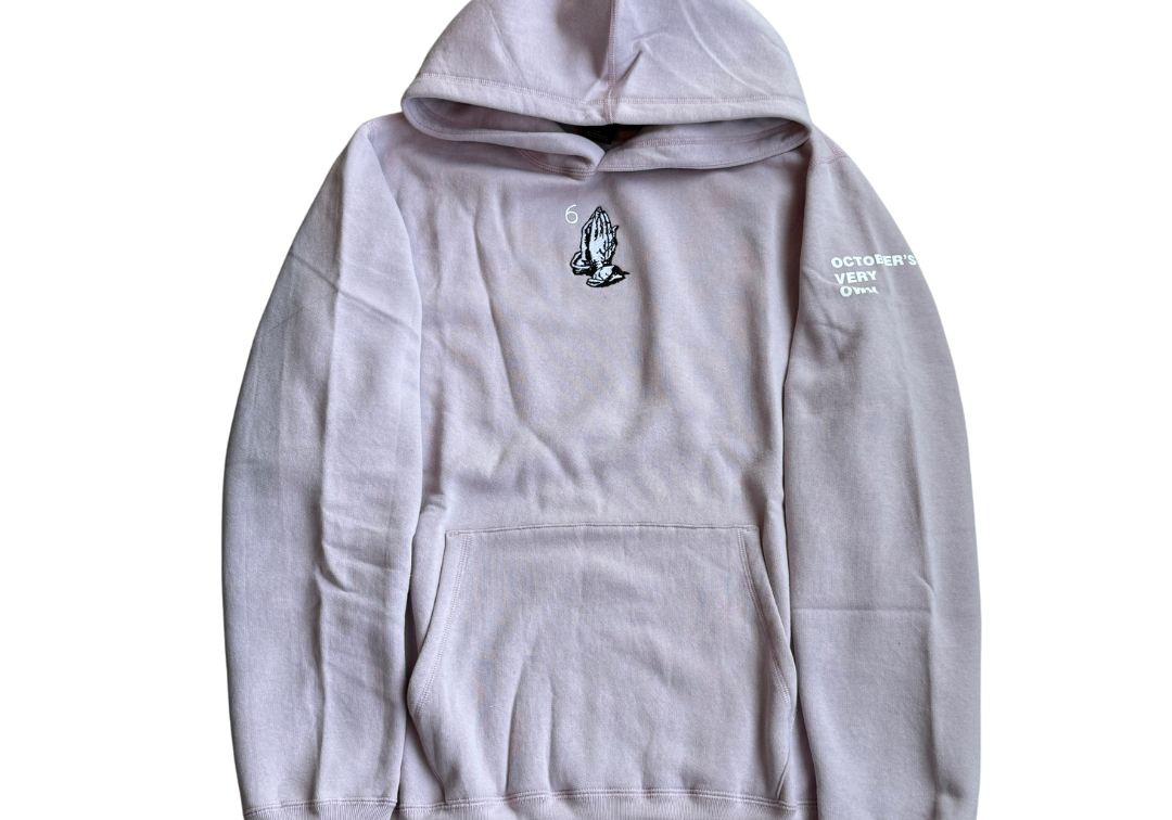 Ovo 6 God Hands Hoodie Pink