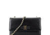 Salvatore Ferragamo Ginny Crossbody Bag Saffiano Leather Medium (Preowned)