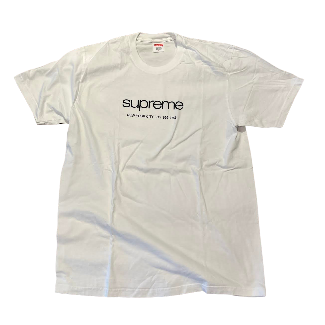 Supreme Shop Tee White (Preowned)