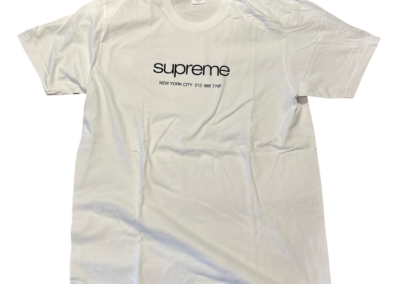 Supreme Shop Tee White (Preowned)