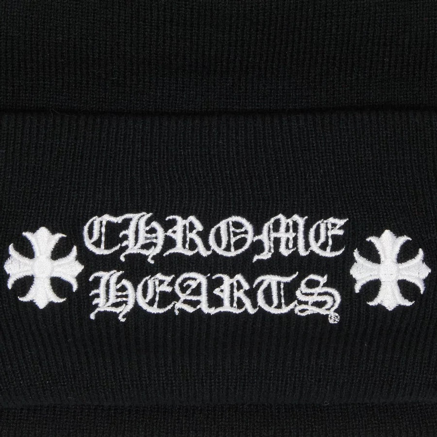 Chrome Hearts Logo Beanie Black