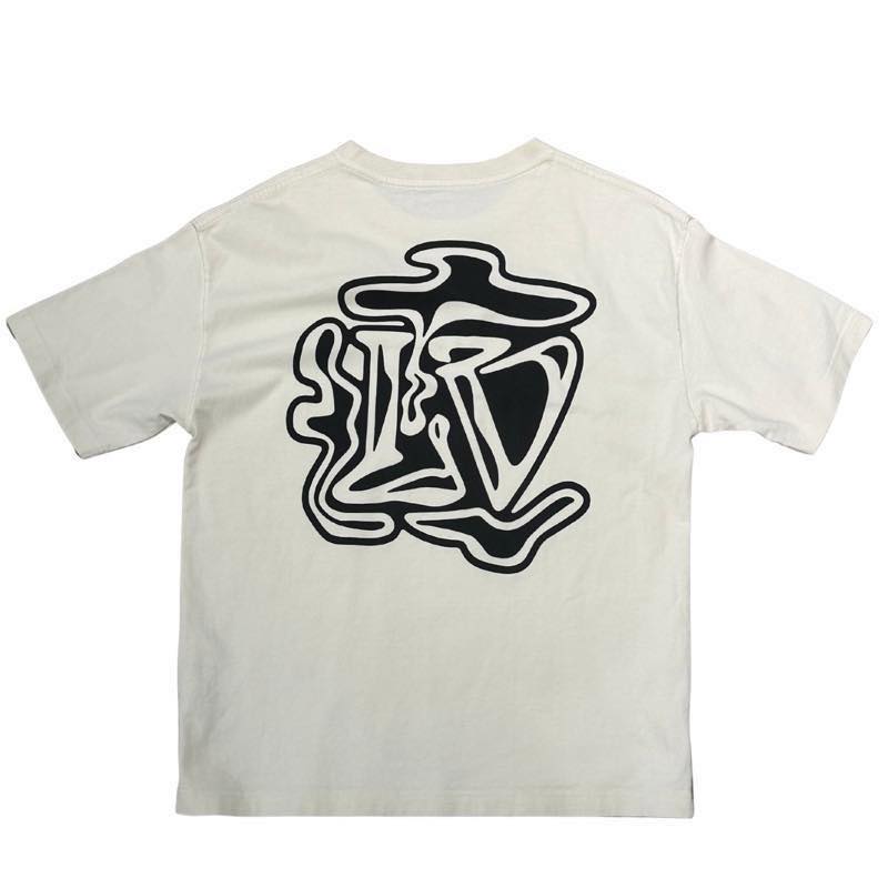 Louis Vuitton Smoke Tee White, pre-owned, size L – photo 2 of 2
