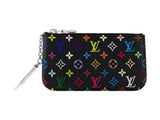 Louis Vuitton x Takashi Murakami Key Pouch Black Multicolored
