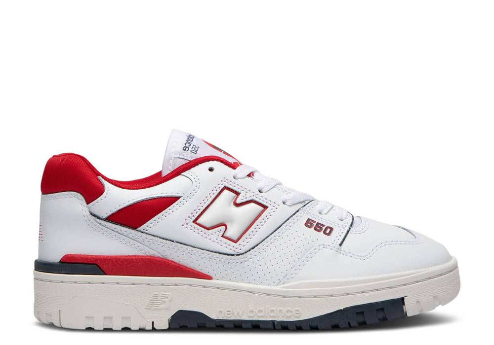 New Balance 550 White Team Red (JD Exclusive)