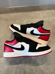 Jordan 1 Low Black Toe (GS) (Preowned)