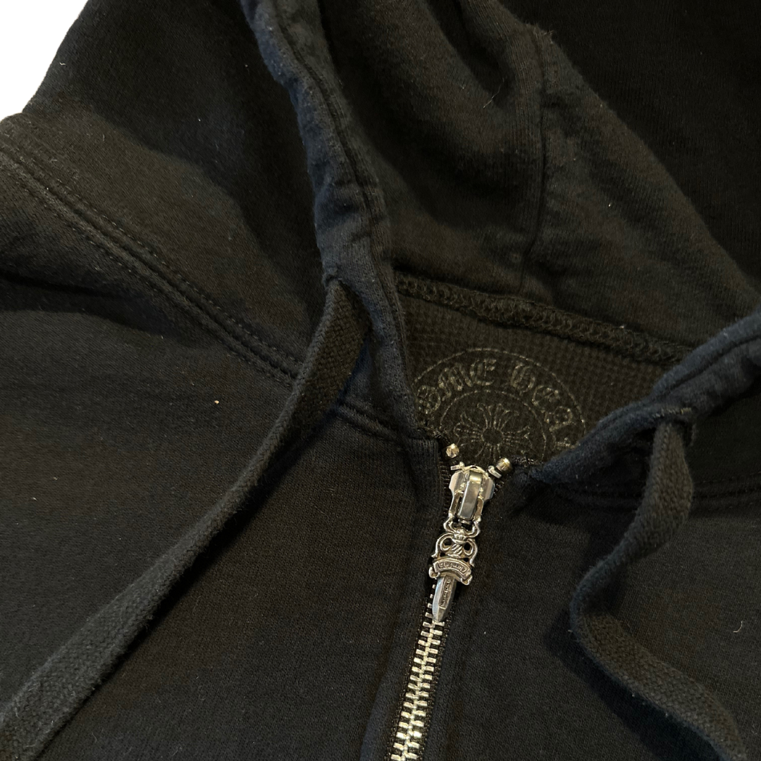 Chrome Hearts Plus Thermal Zip-Up Hoodie (Preowned)