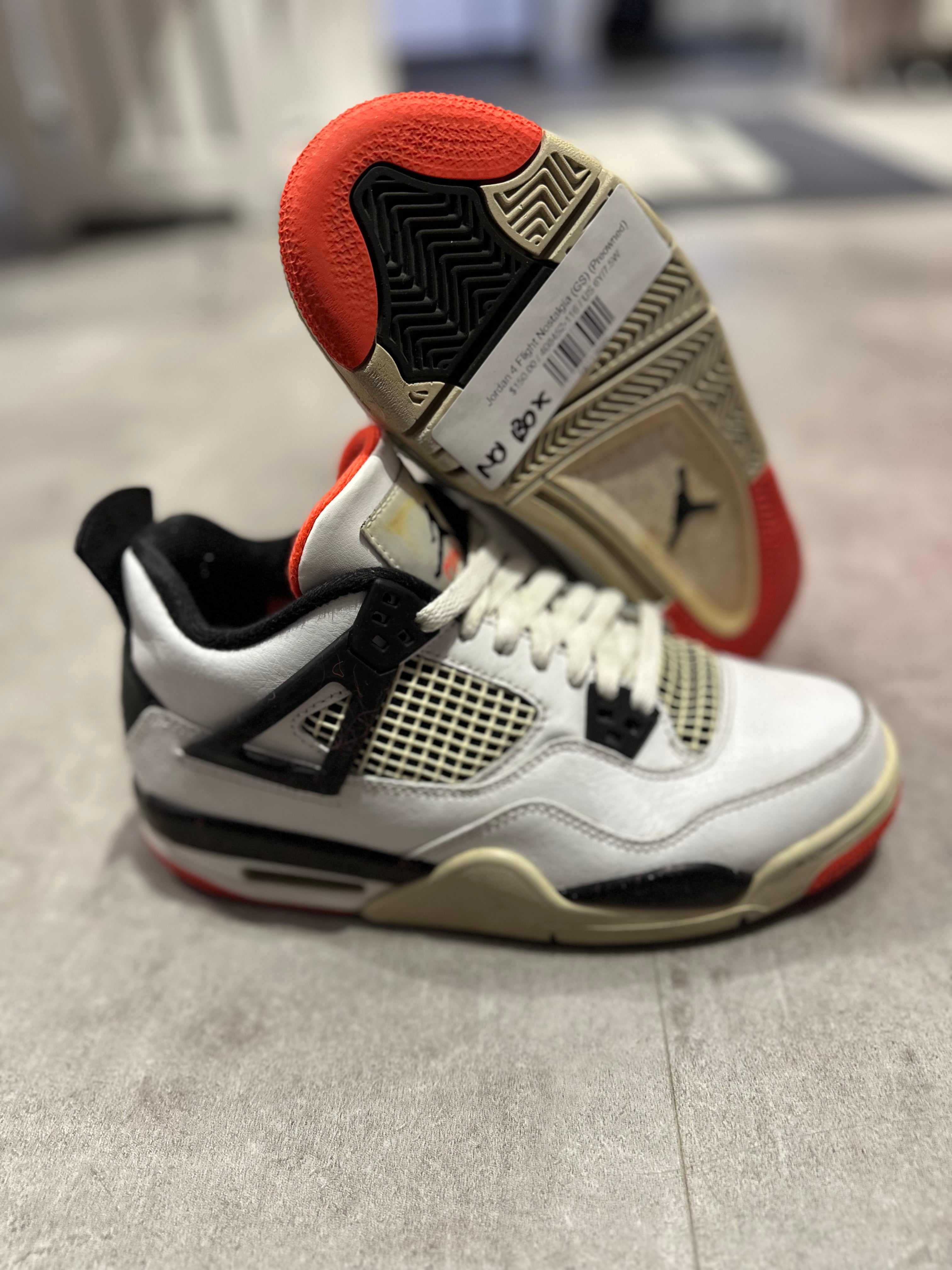 Jordan 4 Flight Nostalgia GS Preowned Utopia Shop