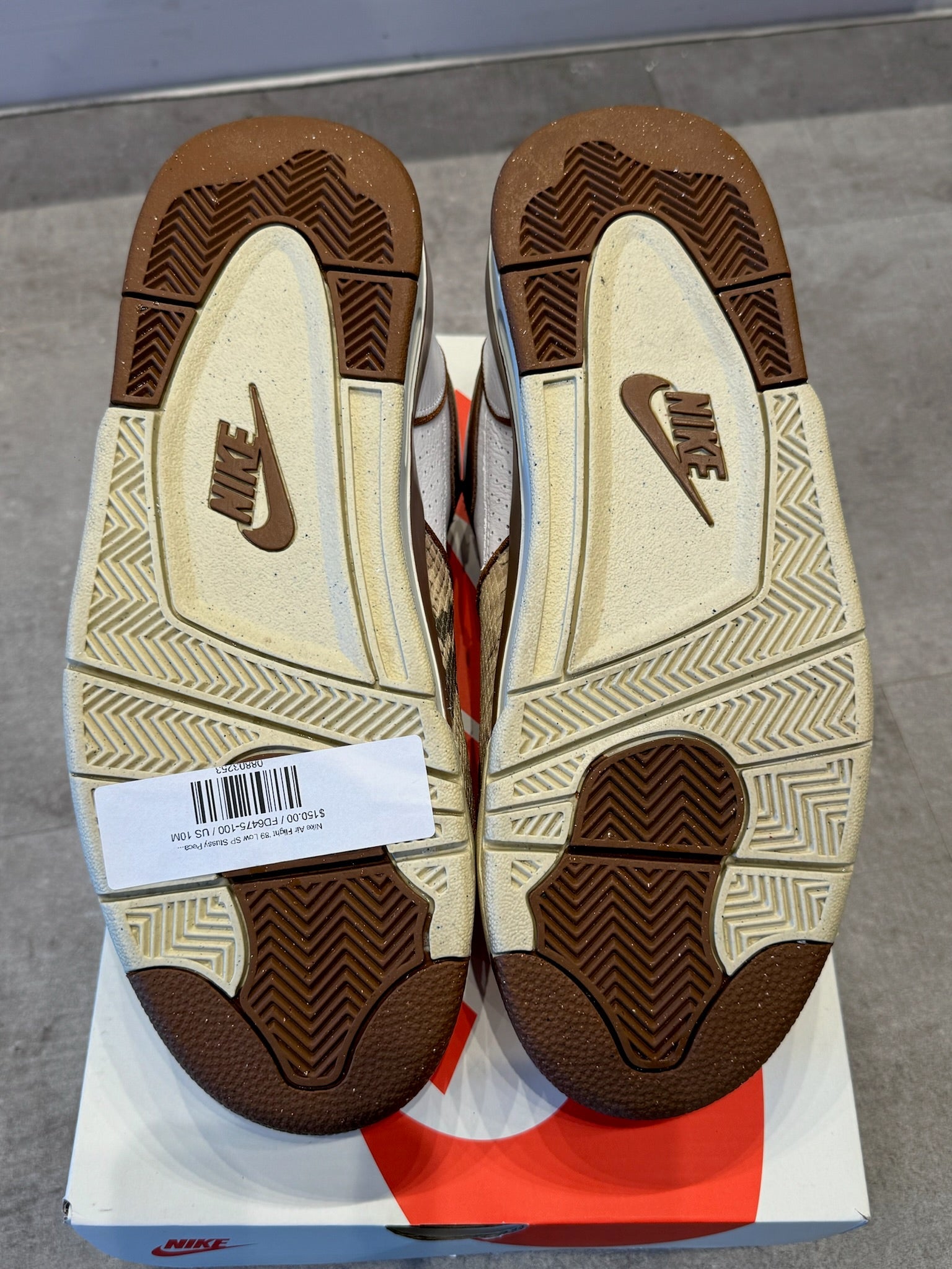 Nike Air Flight '89 Low SP Stussy Pecan (Preowned)