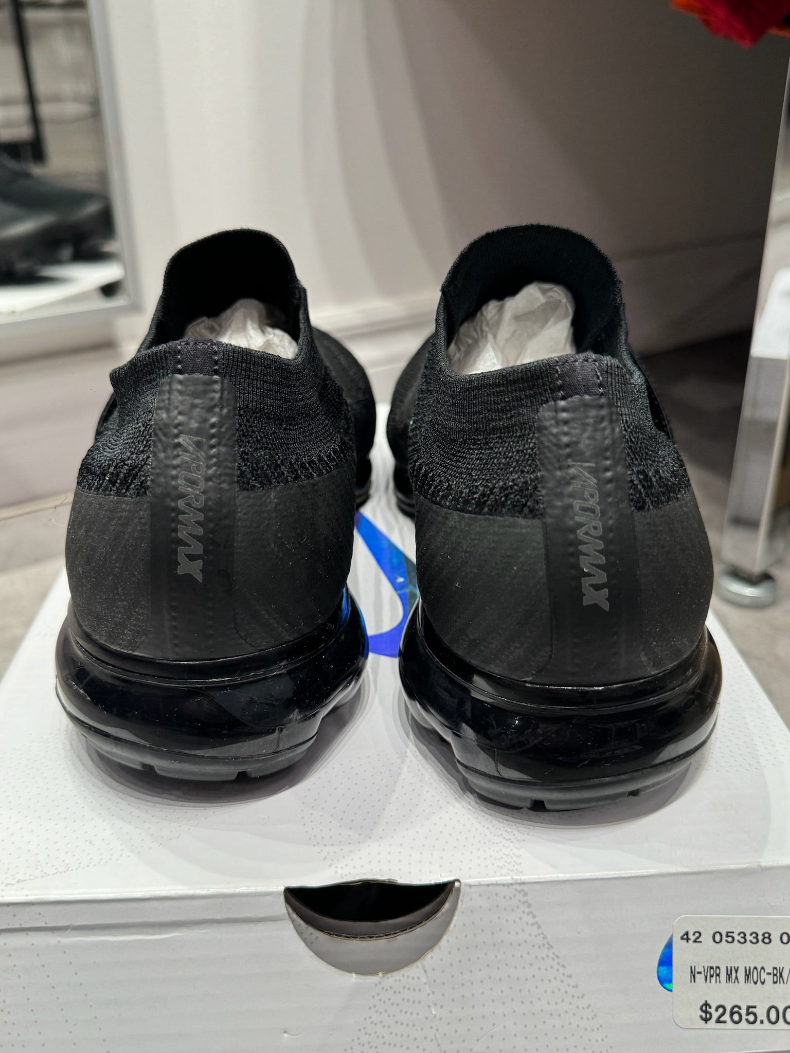 Nike Air Vapormax Moc Triple Black (Preowned)