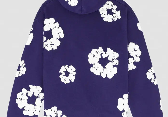 Denim Tears The Cotton Wreath Sweatshirt Purple