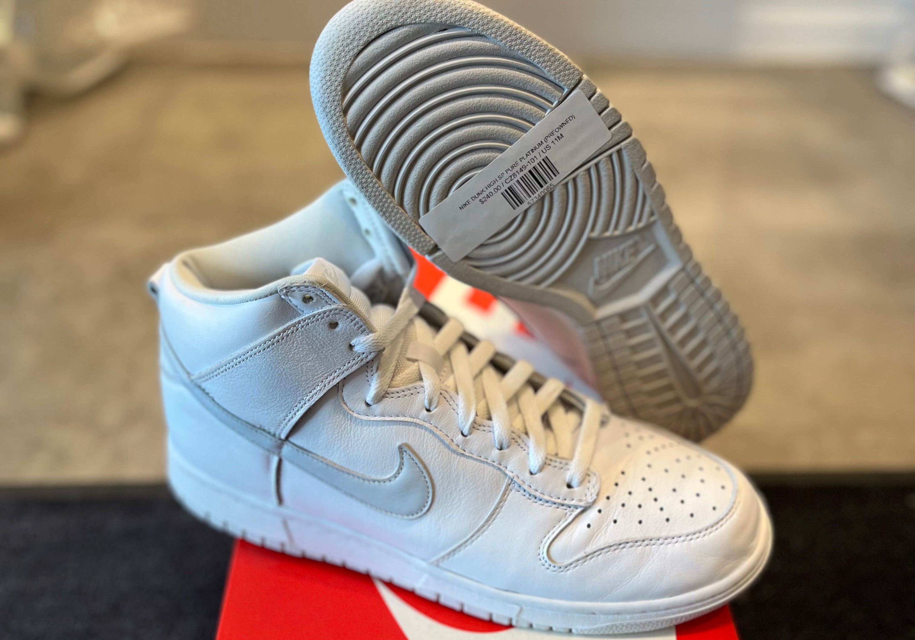 Nike Dunk High SP Pure Platinum (Preowned)