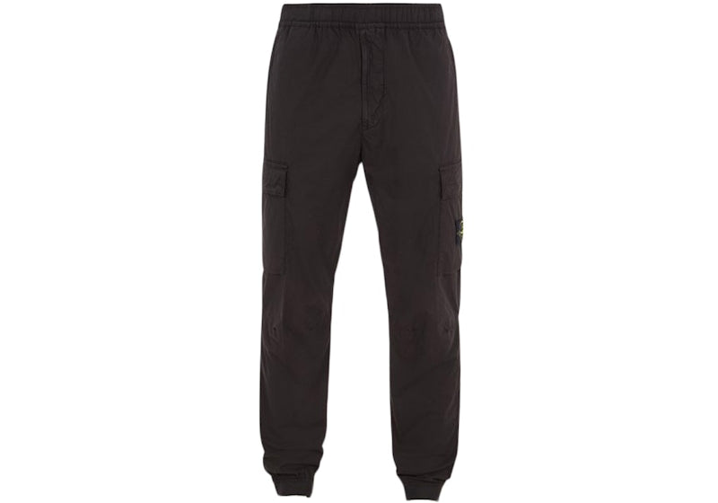 Stone Island Regular Fit Cargo Pants Black