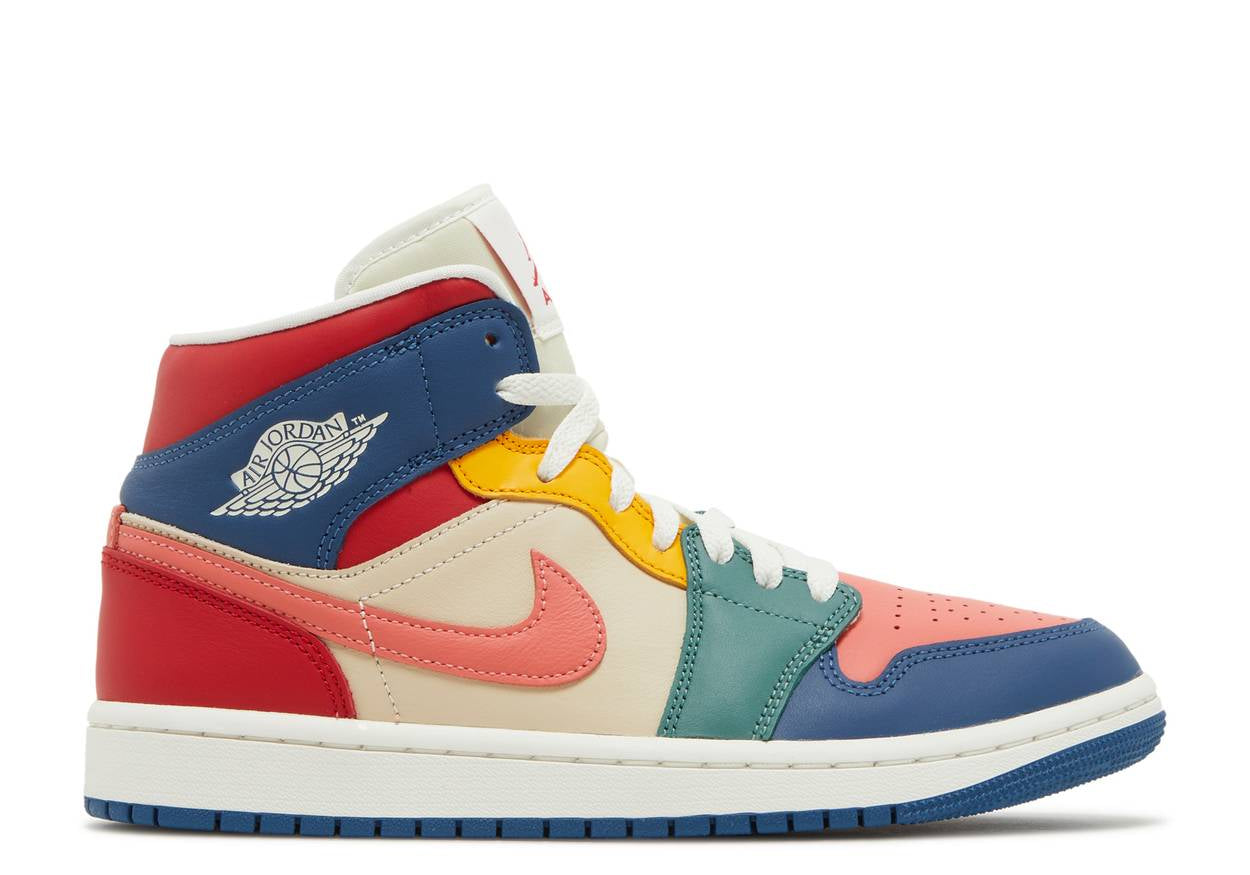 Jordan 1 Mid Multi-Colour 2022 (W)