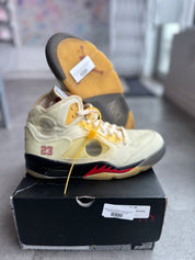 Jordan 5 Retro Off-White Sail (Preowned Size 9.5)