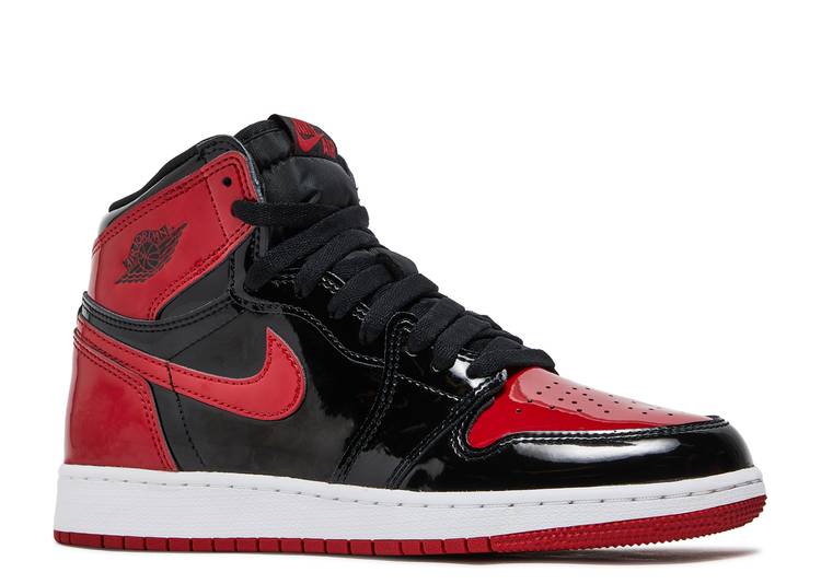 Jordan 1 Retro High Patent Bred (GS)