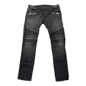 Balmain Black/Grey Slim Jeans (Lightly Preowned)