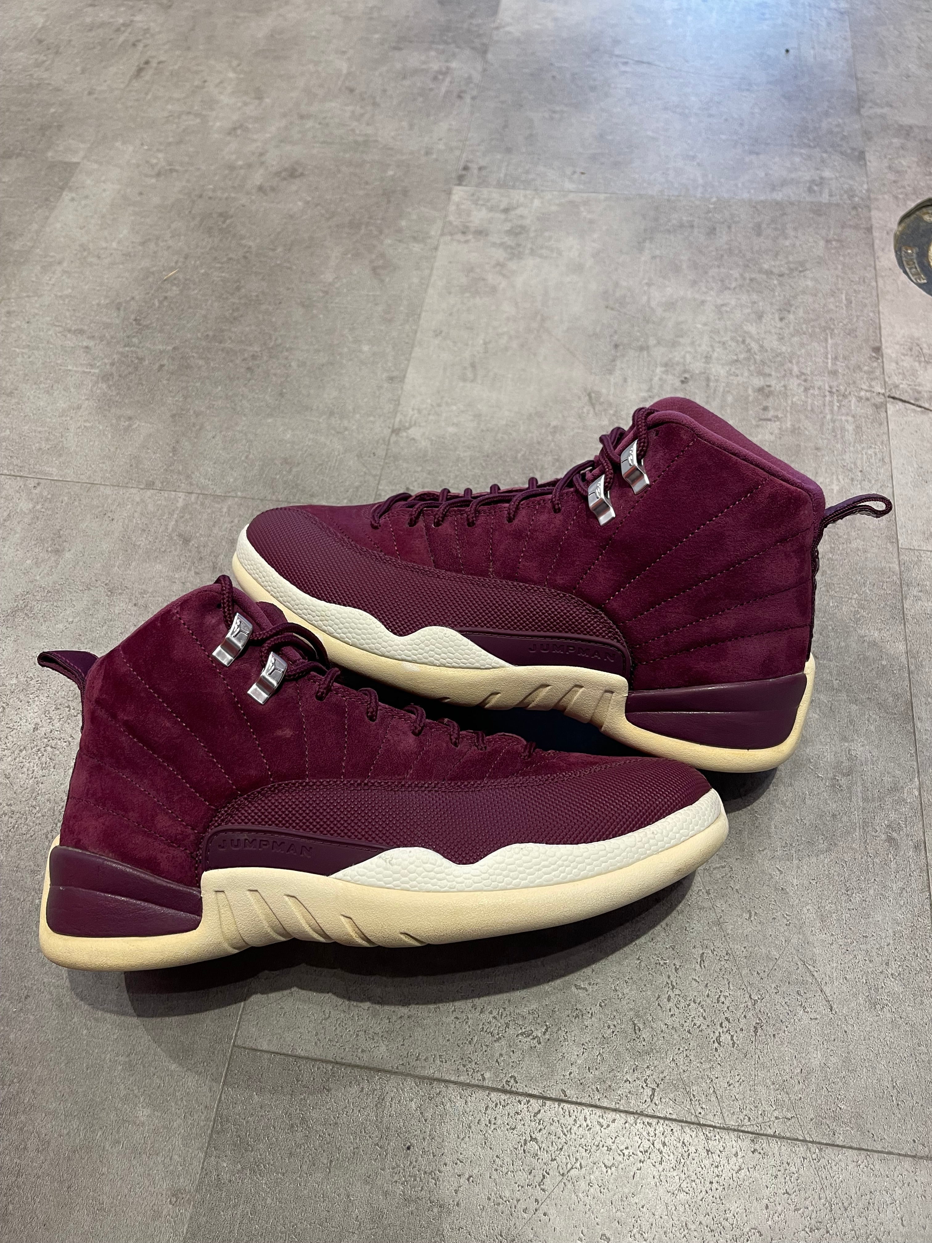 Jordan 12 Retro Bordeaux (Preowned Size 8.5)