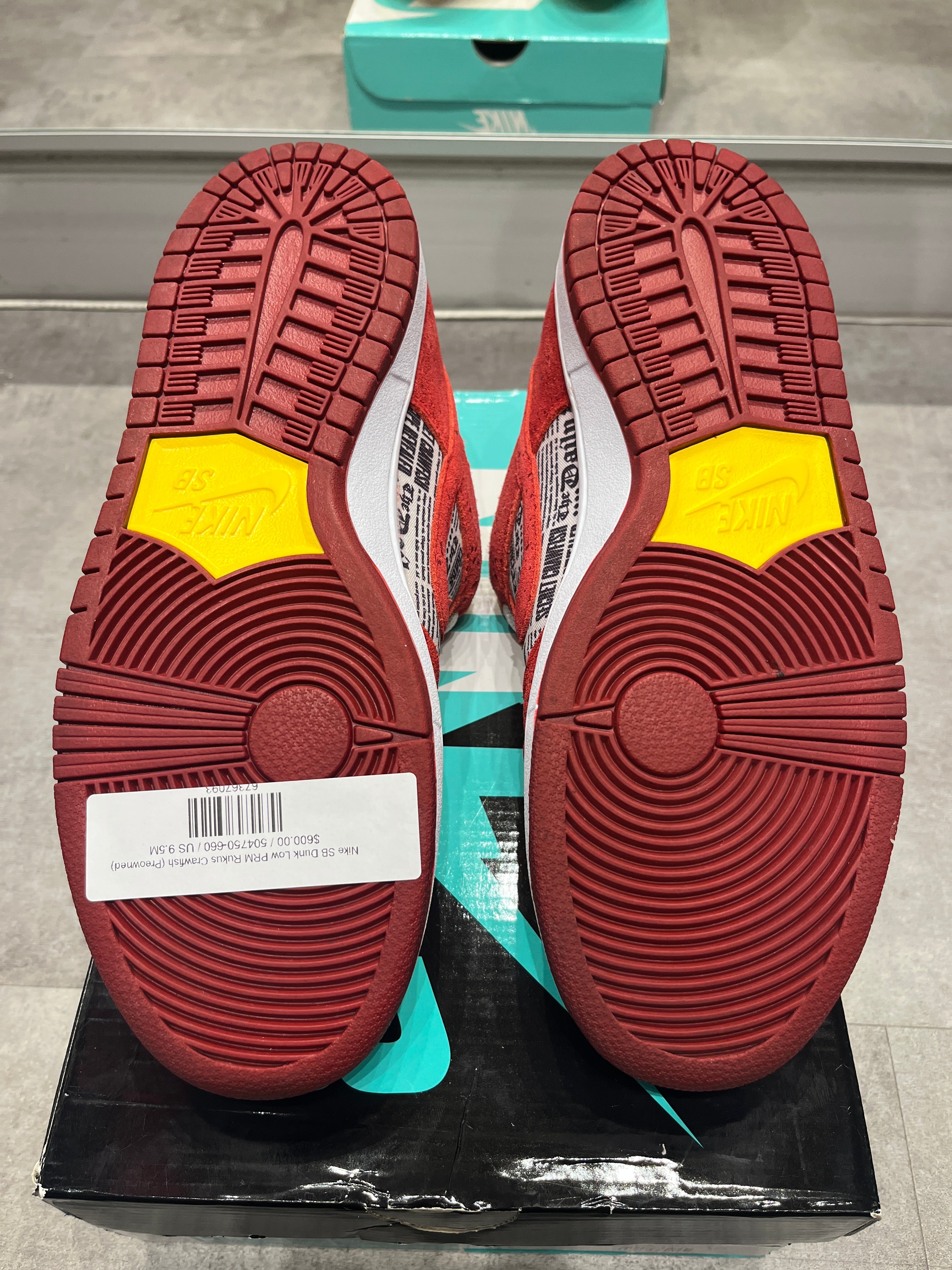 Nike SB Dunk Low PRM Rukus Crawfish Preowned Utopia Shop