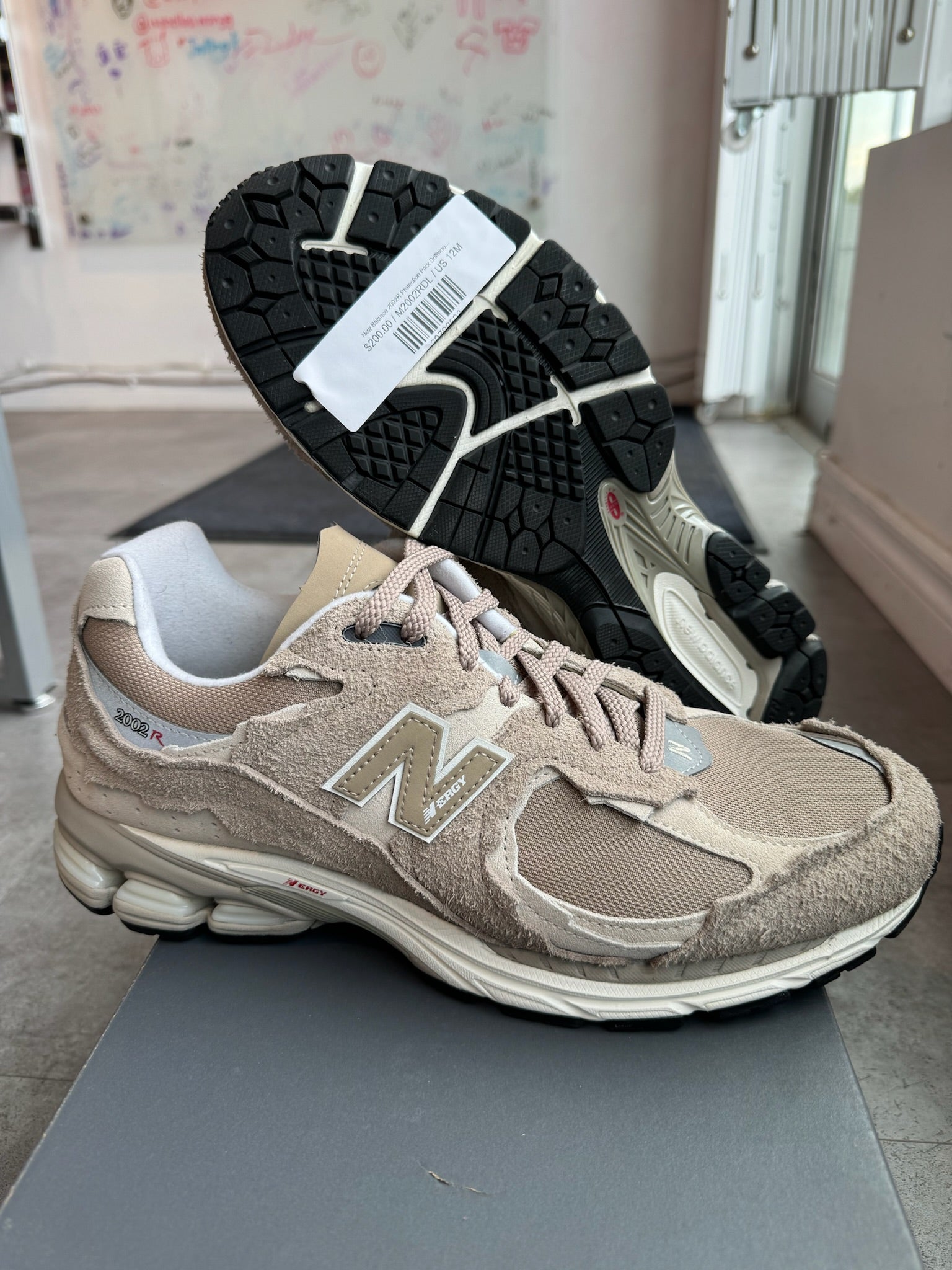 New Balance 2002R Protection Pack Driftwood (Preowned)