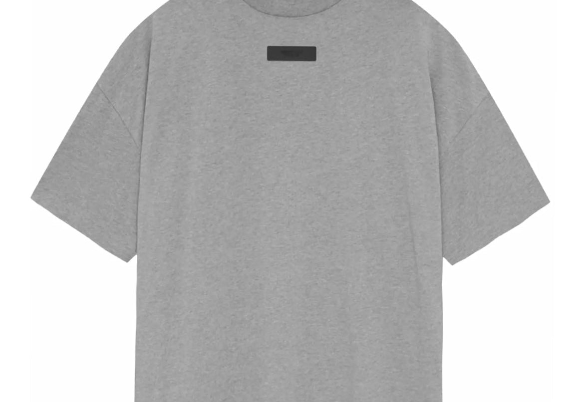 Fear of God Essentials T-Shirt (FW23) Dark Heather Oatmeal (Preowned Size M)