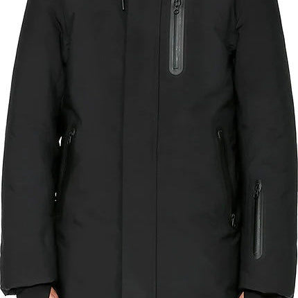 Mackage Chano Duck Down Jacket Black, pre-owned, size M