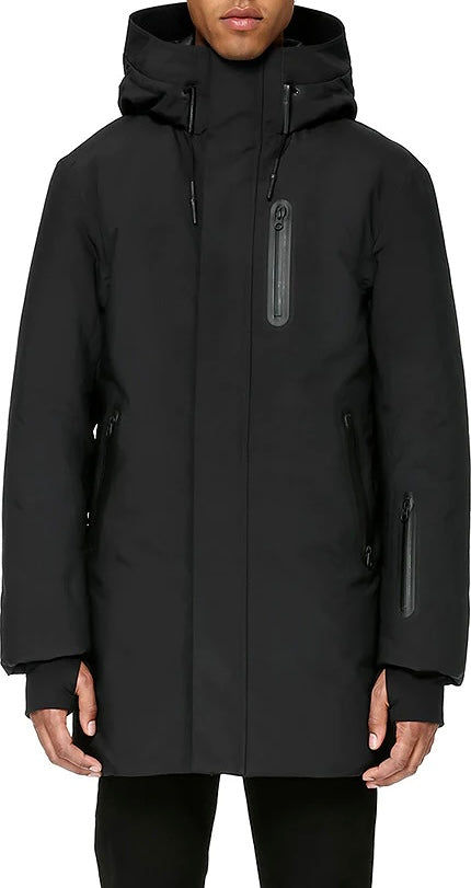 Mackage Chano Duck Down Jacket Black, pre-owned, size M