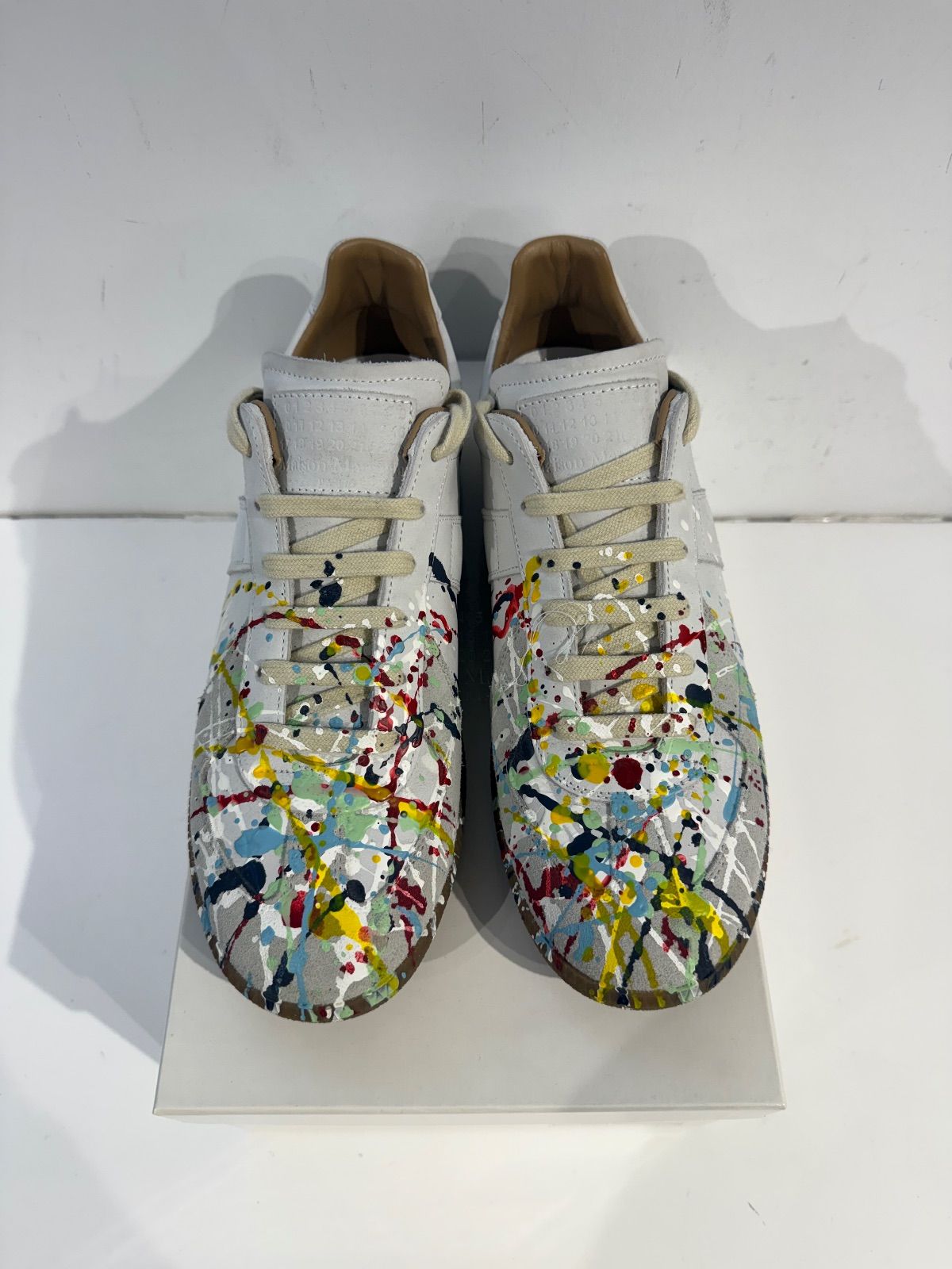 Maison Margiela Replica White Painter, pre-owned, US Men's 10 – photo 3 of 6