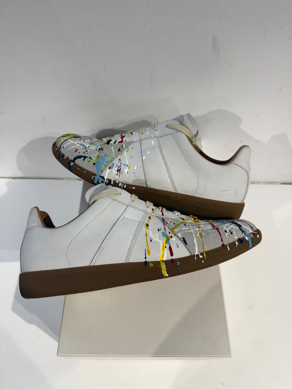 Maison Margiela Replica White Painter, pre-owned, US Men's 10 – photo 4 of 6