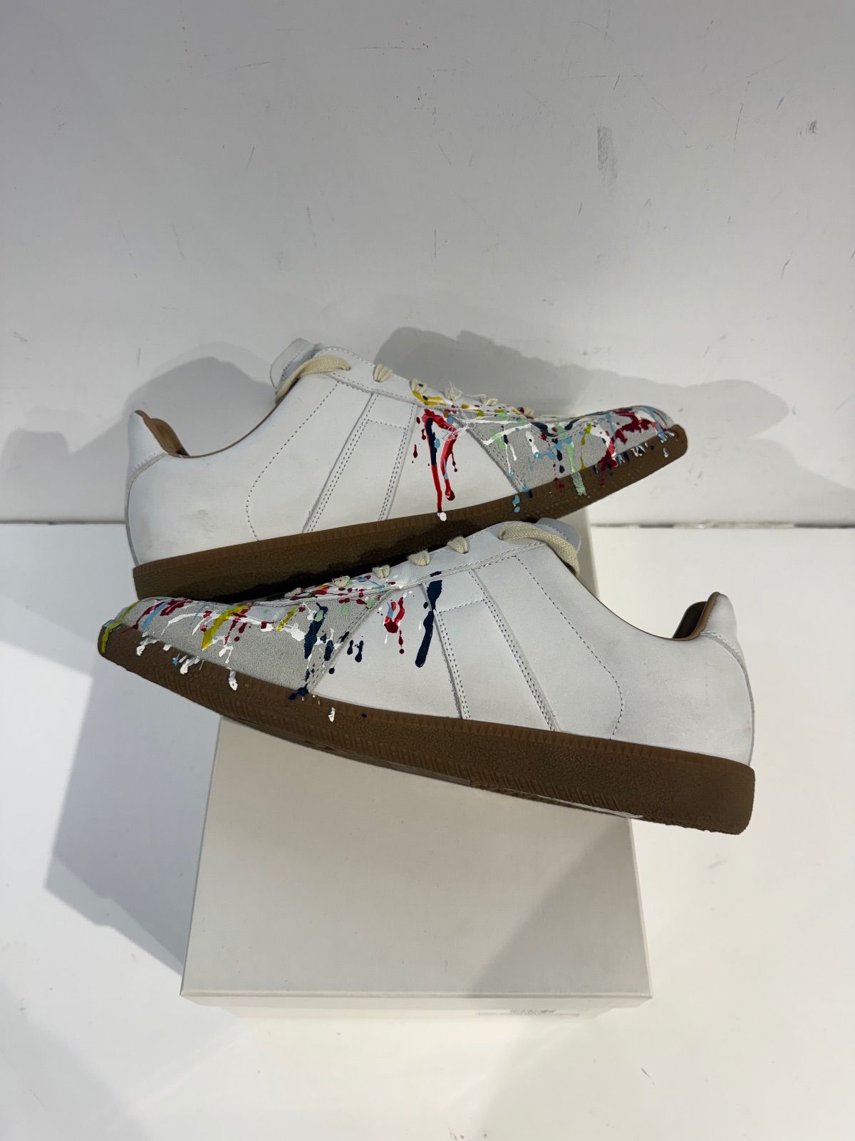 Maison Margiela Replica White Painter, pre-owned, US Men's 10 – photo 5 of 6