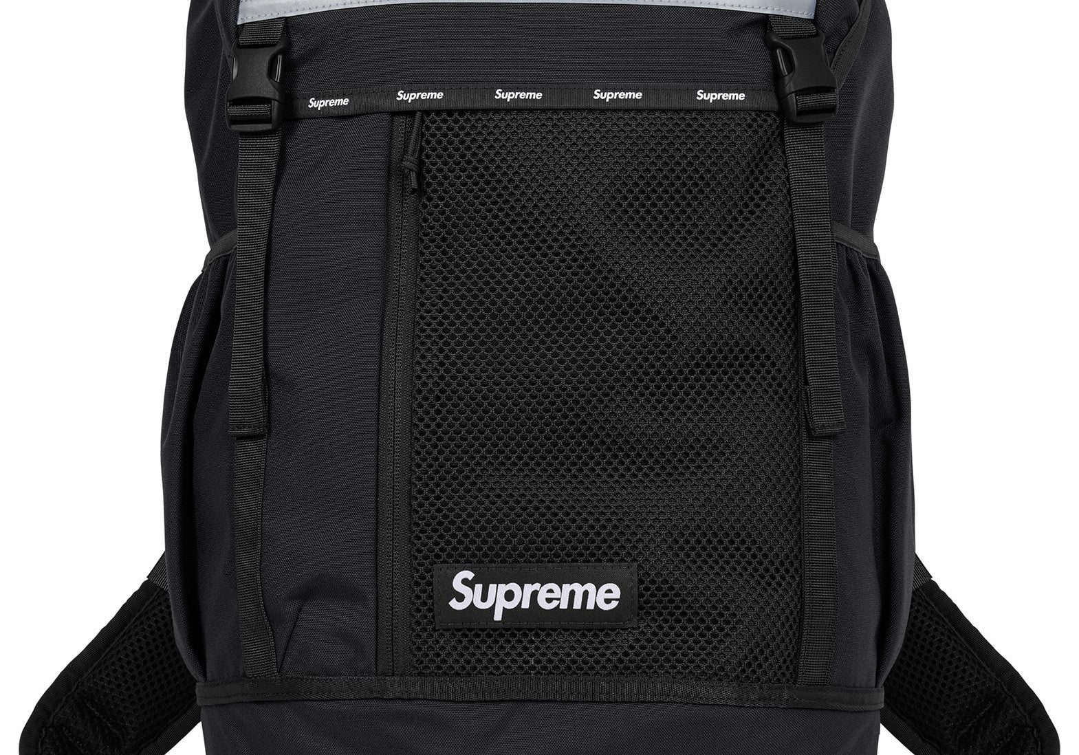 Supreme Logo Backpack (FW24) Black