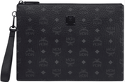 MCM Aren Wristlet Zip Pouch Black, pre-owned – photo 3 of 3