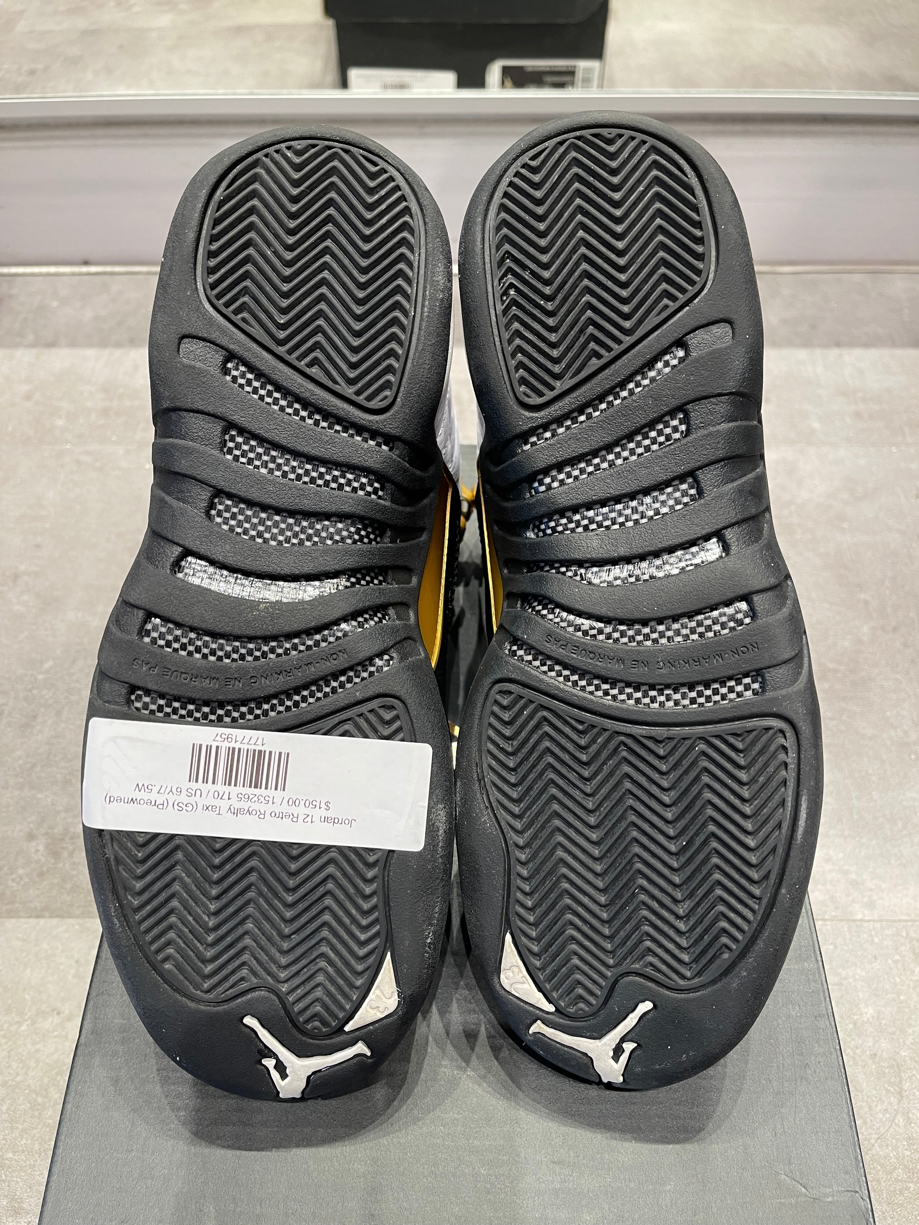 Jordan 12 Retro Royalty Taxi (GS) (Preowned)