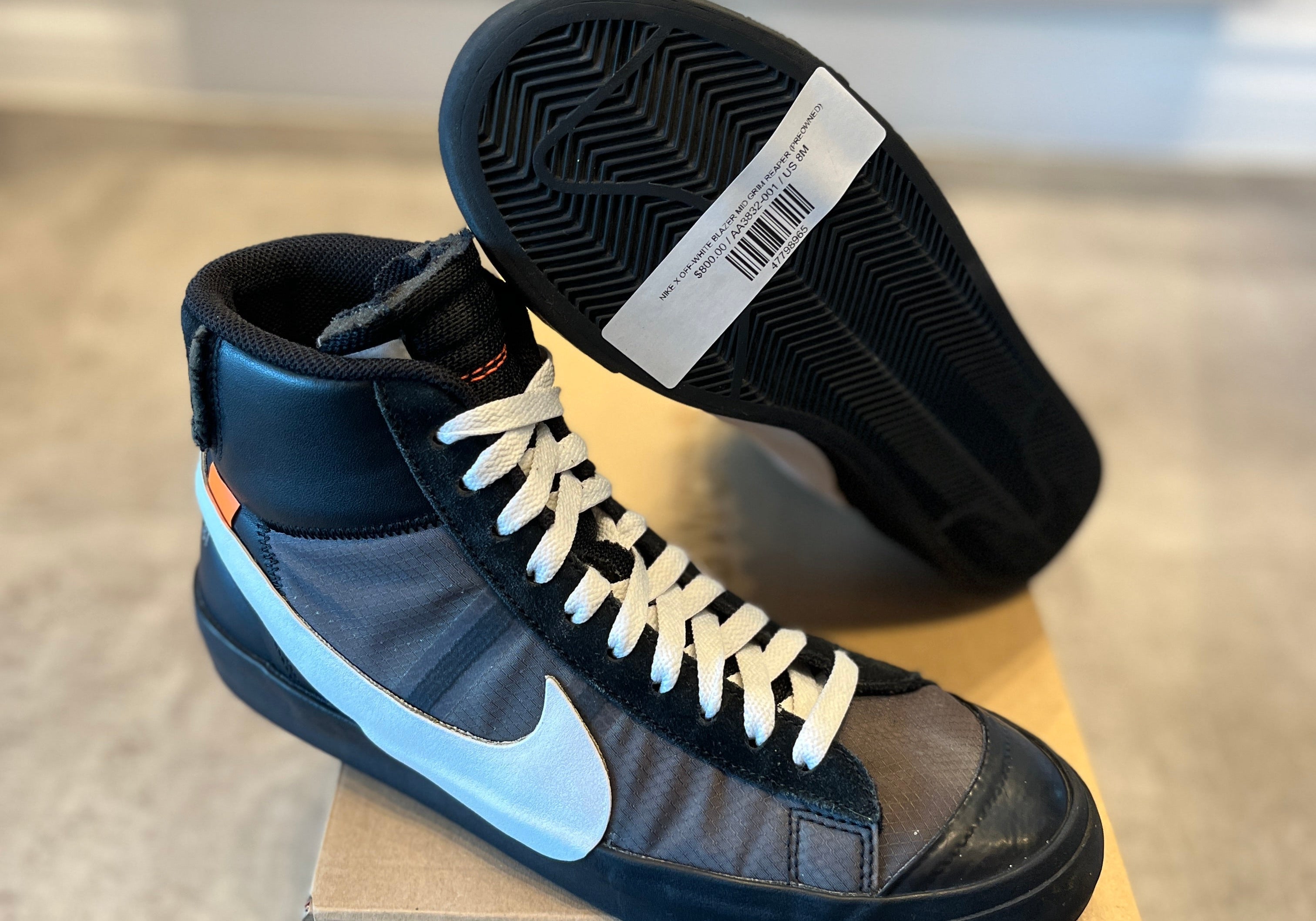 Nike X Off-White Blazer Mid Grim Reaper (Preowned)