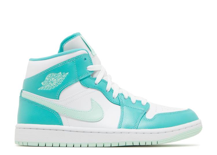 Jordan 1 Mid Washed Teal (W)