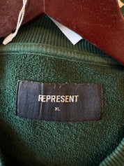 Represent Owners Club Crewneck Sweatshirt Green (Preowned)