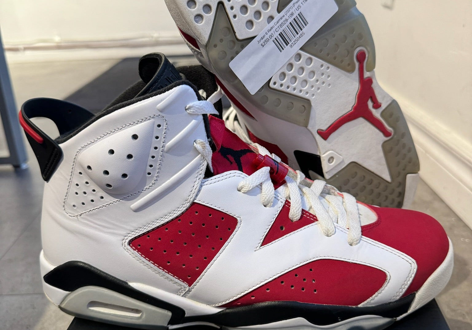 Jordan 6 Retro Carmine (2014) (Preowned)