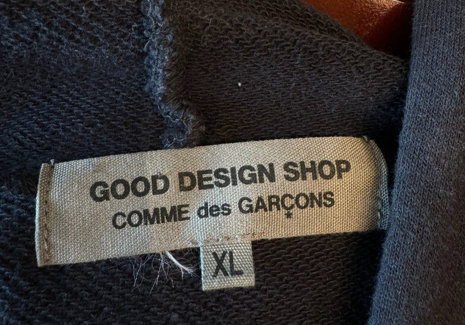 CDG Good Design Shop Hoodie Navy (Preowned)