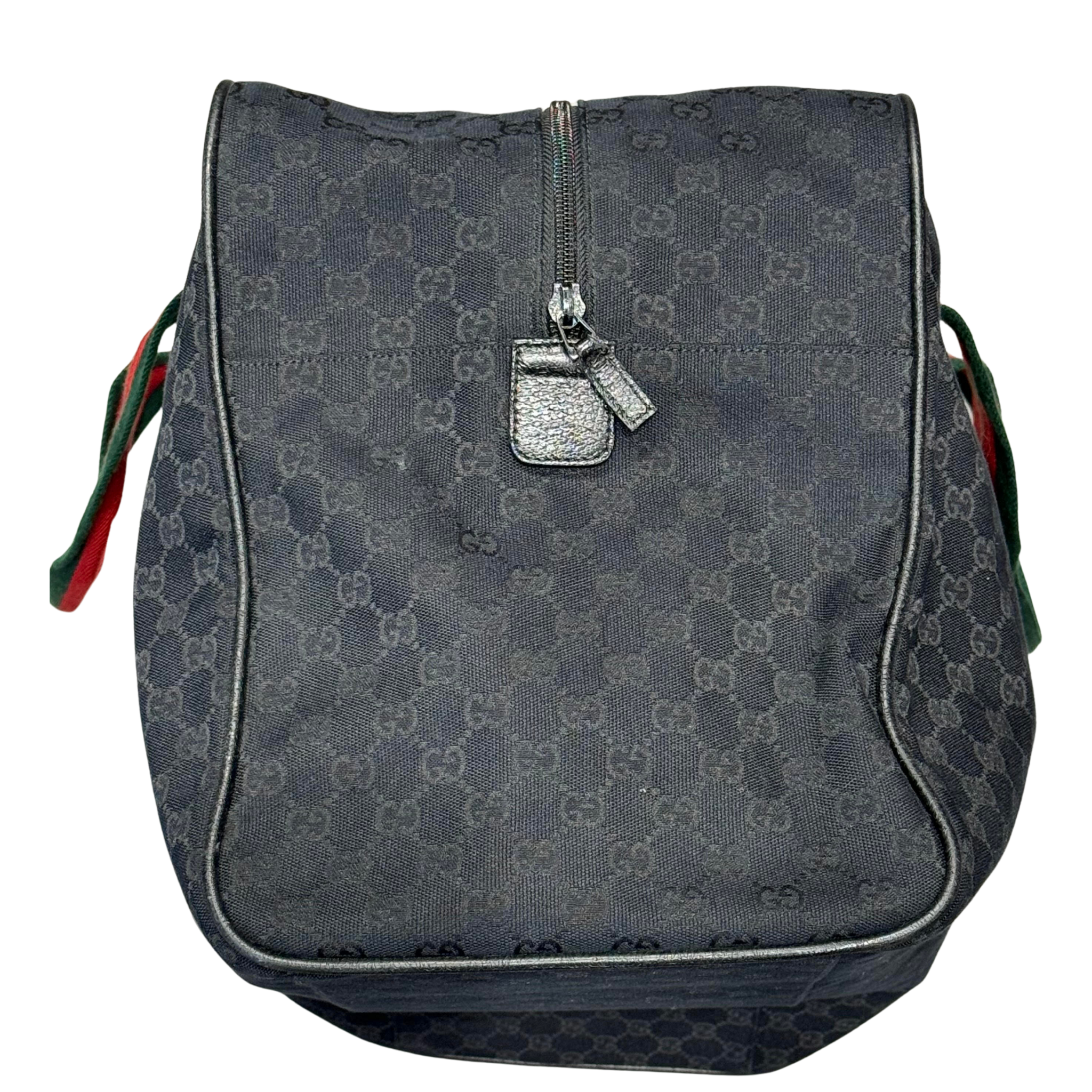 Gucci GG Canvas Weekender Bag Black (Preowned)