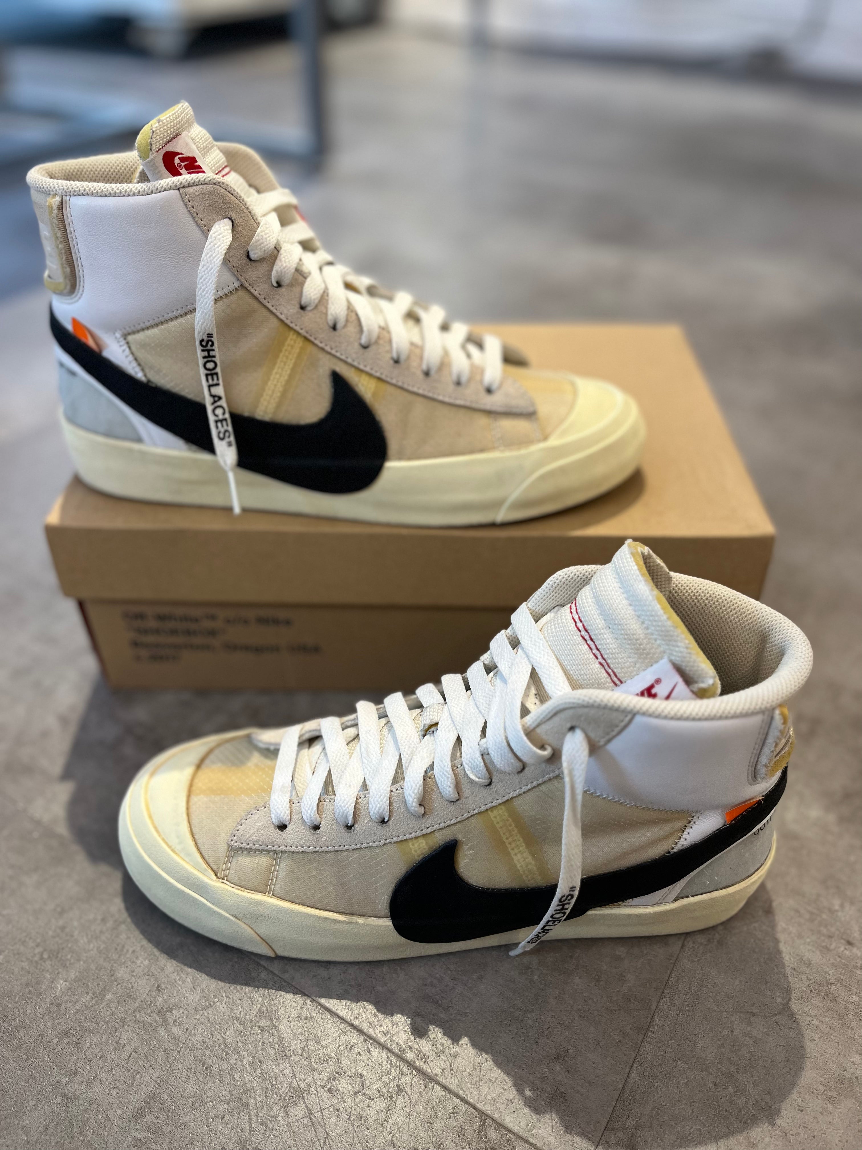 Nike X Off-White Blazer Mid The Ten (Preowned Size 9)