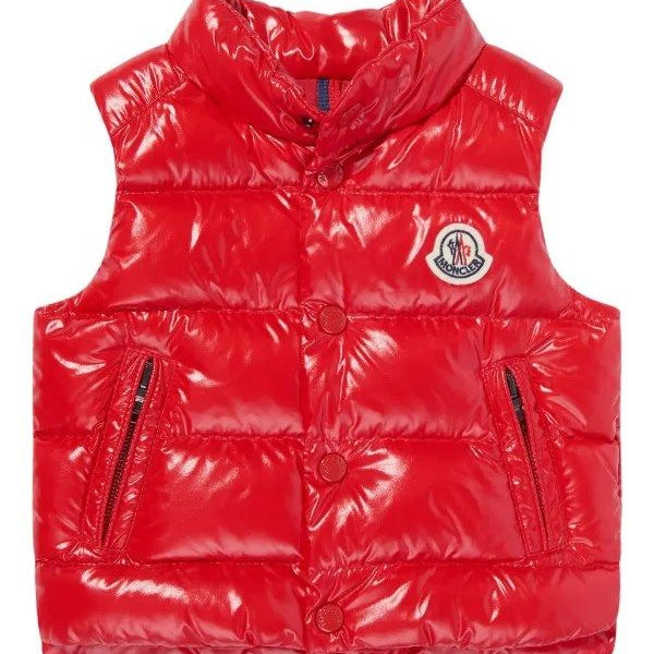 Moncler Enfant Padded Down Gilet Red (9-12 Mo), brand new, size XXXS – photo 1 of 2