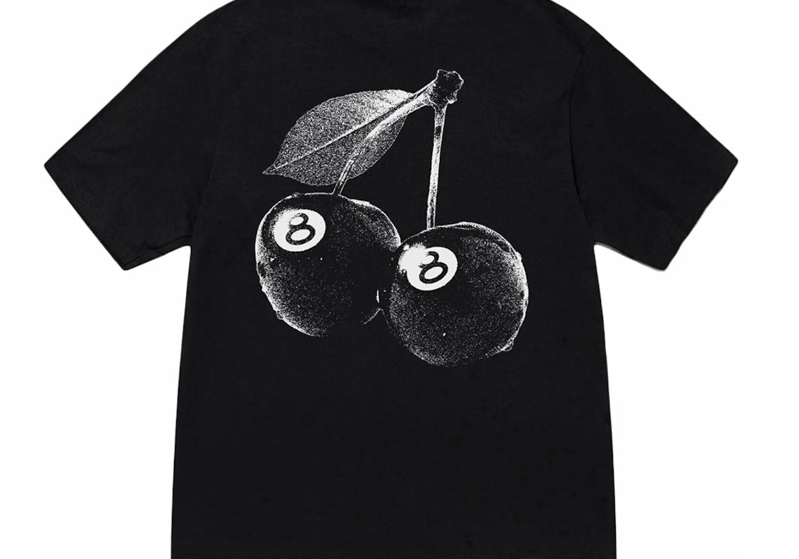 Stussy Cherries Tee Black