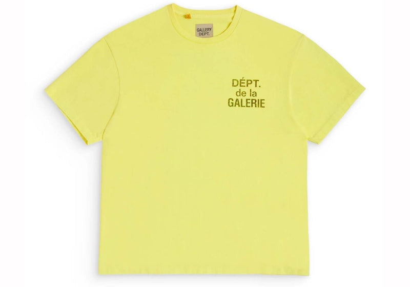 Gallery Dept. French Tee Flo Yellow (Worn Once)