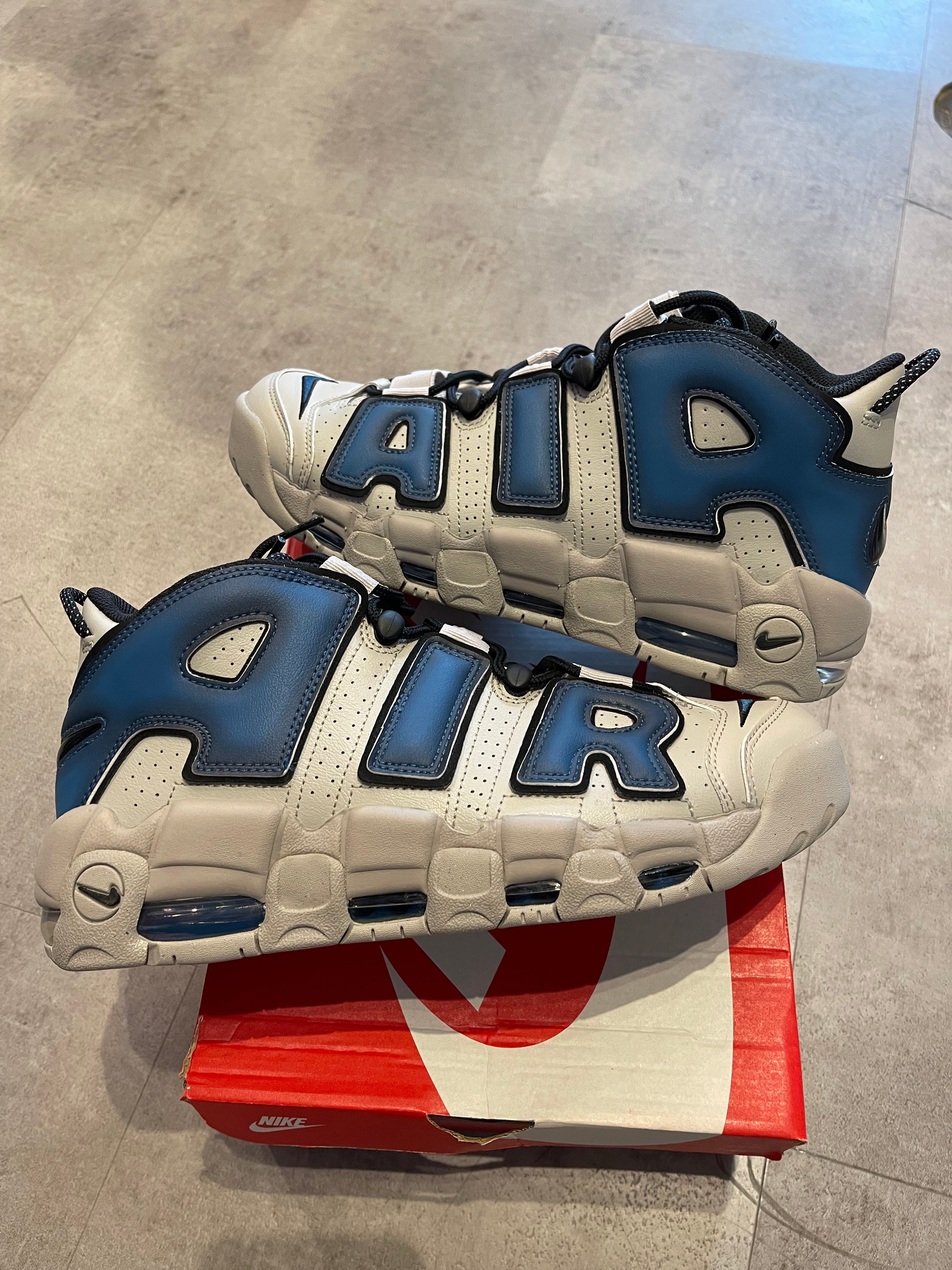 Nike Air More Uptempo Industrial Blue (Preowned)