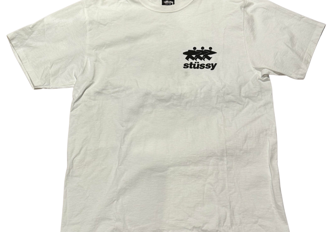 Stussy Surfman Tee White (Preowned)