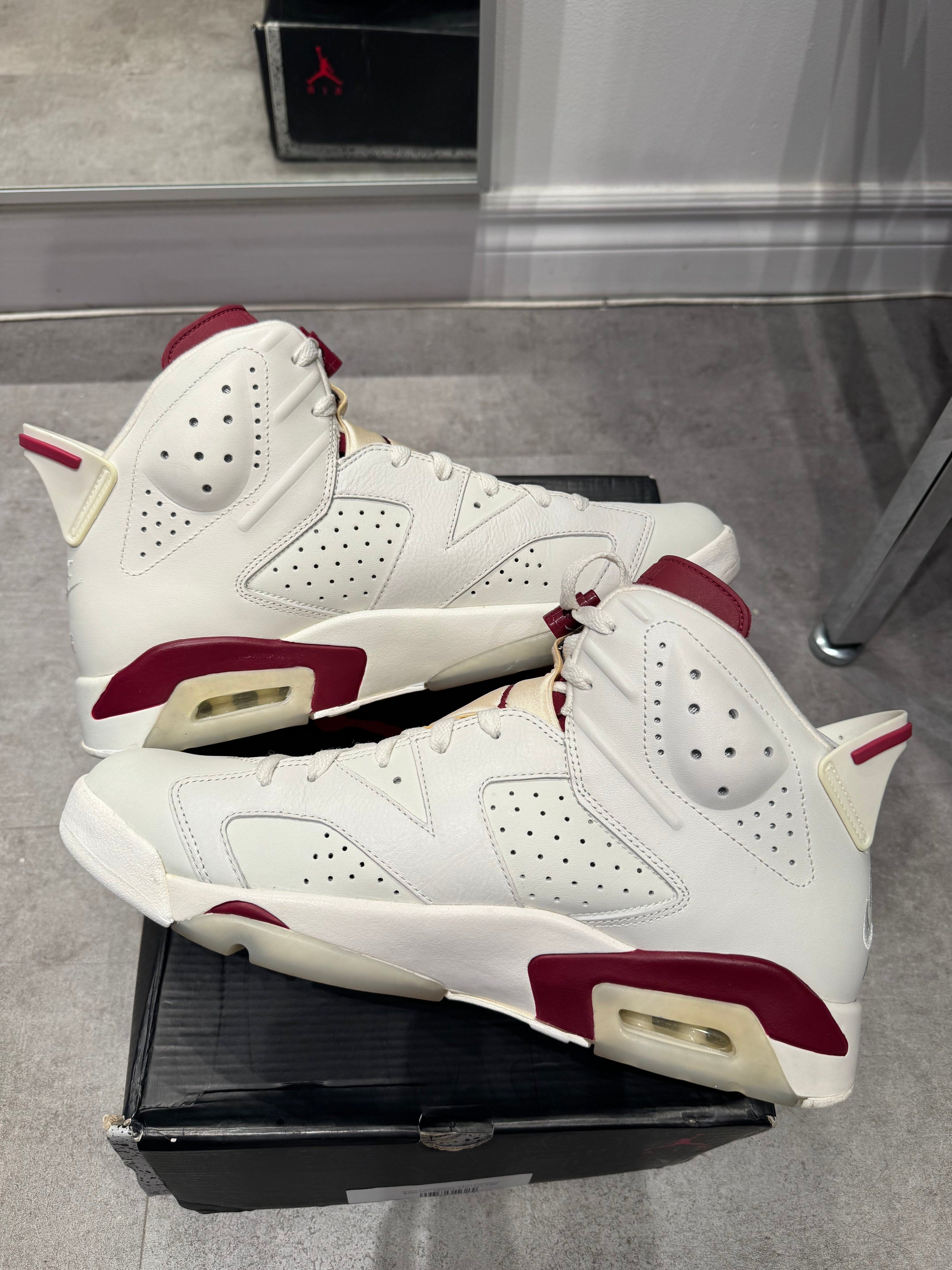 Jordan 6 Retro Maroon (2015) (Preowned)