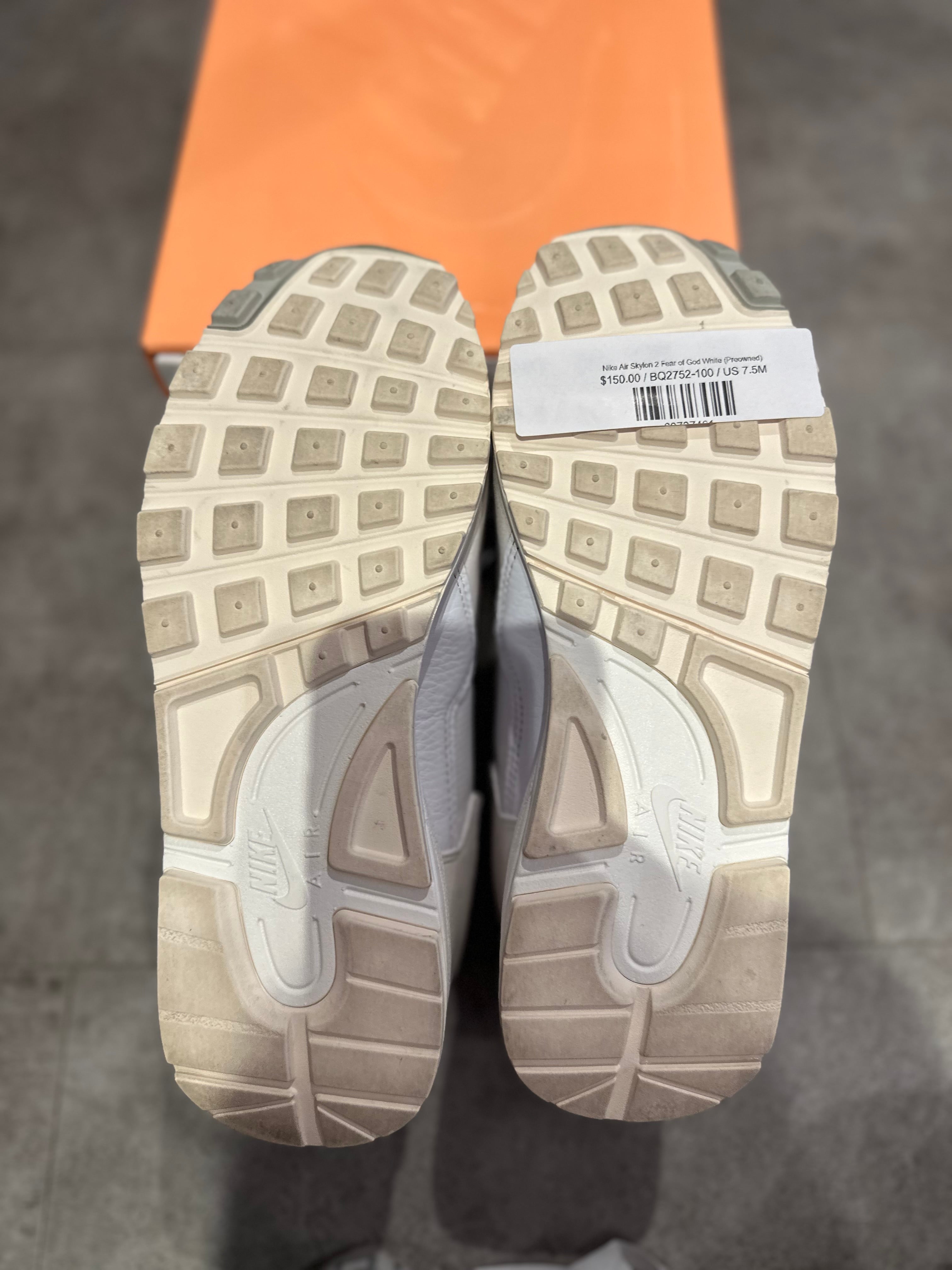 Nike Air Skylon 2 Fear of God White (Preowned)