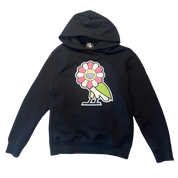 Takashi Murakami X Ovo Surplus Flower Owl Hoodie Black (Preowned Size M)