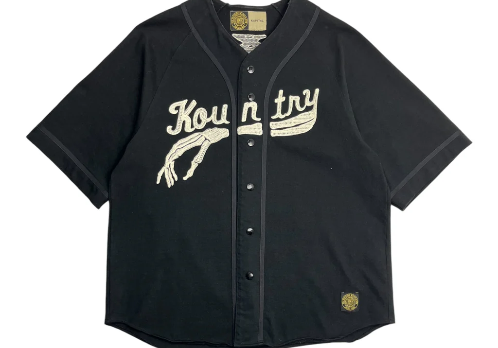 Kapital Kountry Tenjiku Baseball Jersey Black