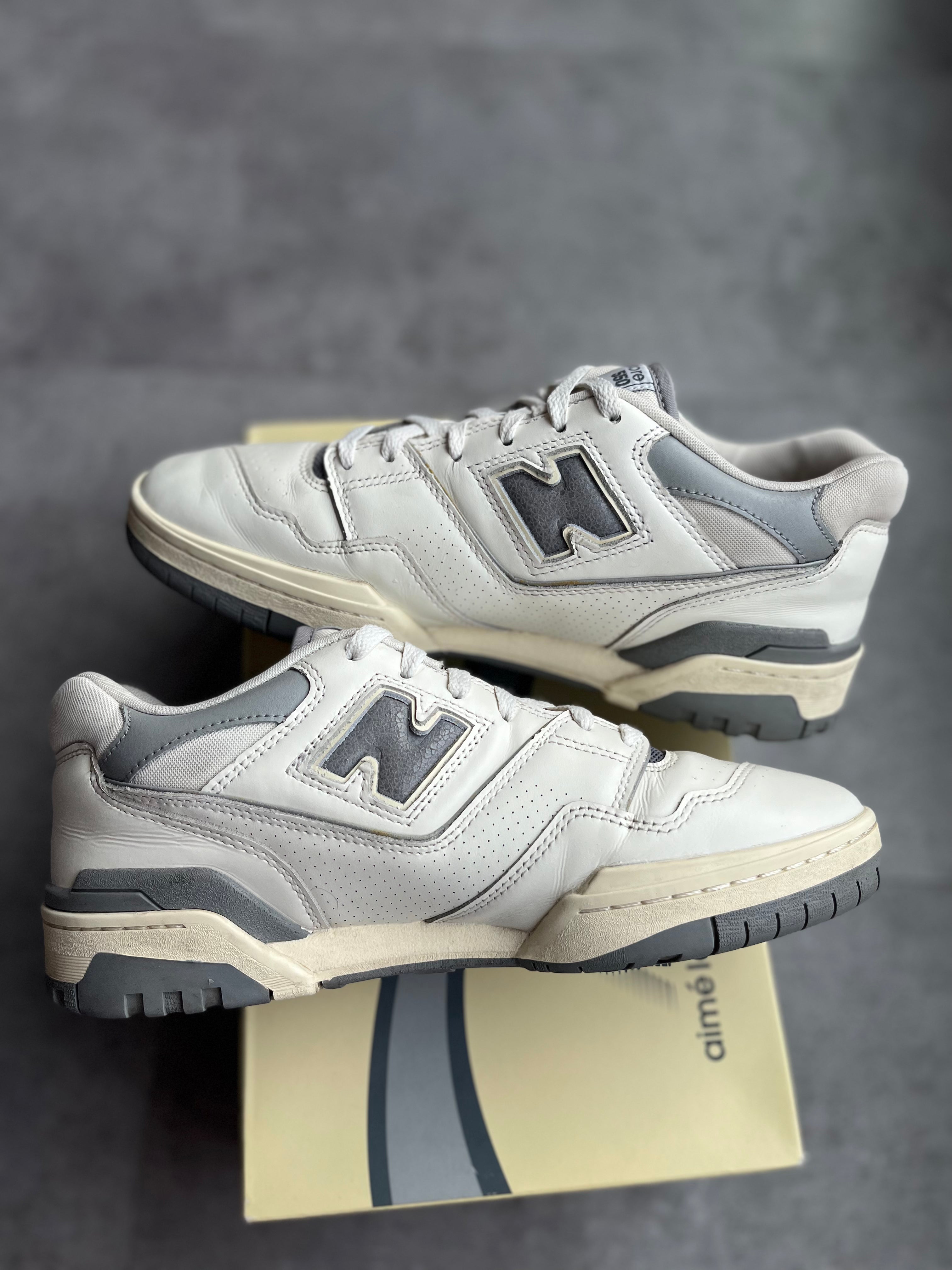 New Balance 550 Aime Leon Dore White Grey (Preowned)