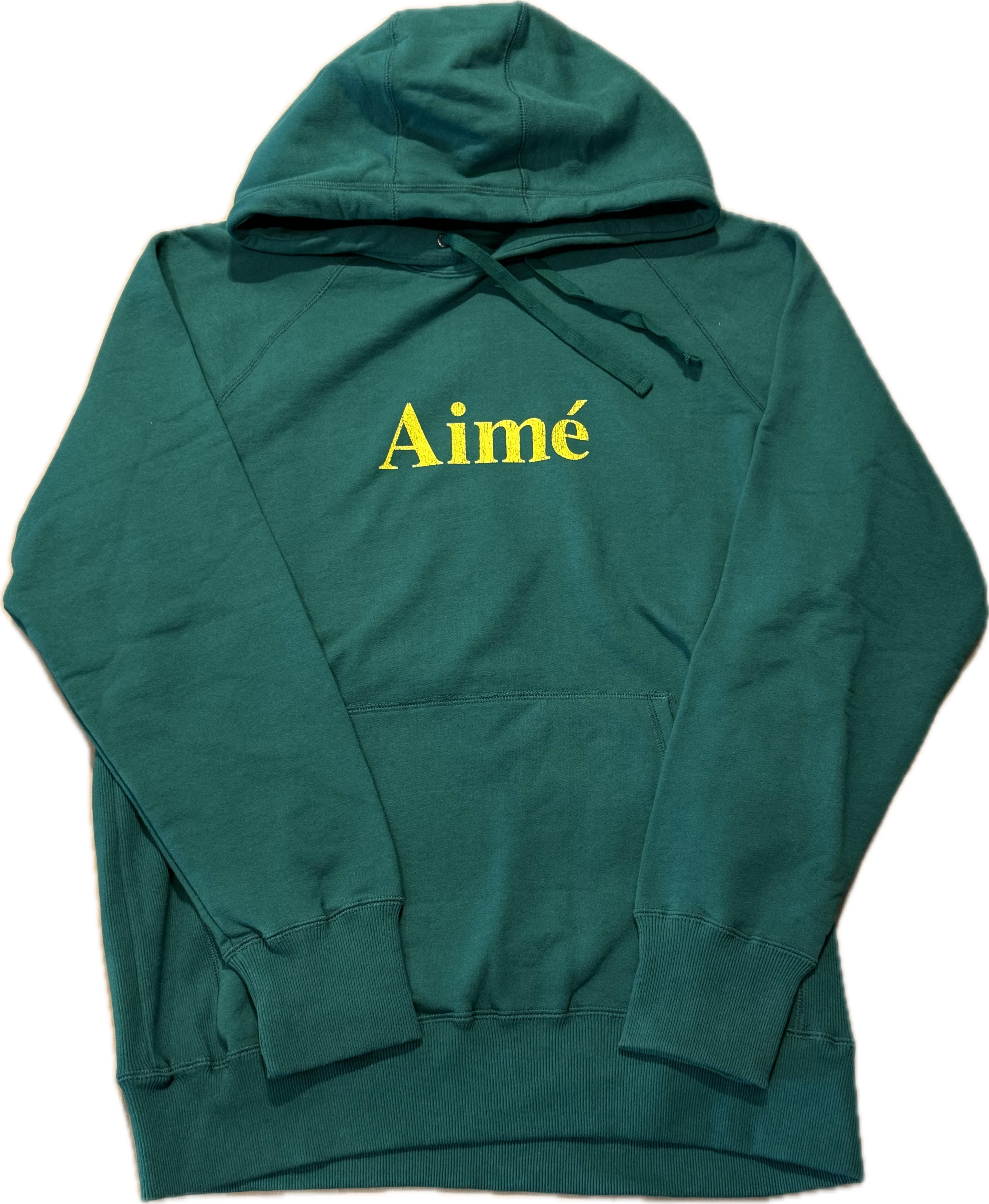 Aime Leon Dore Aime Logo Hoodie Pine Green